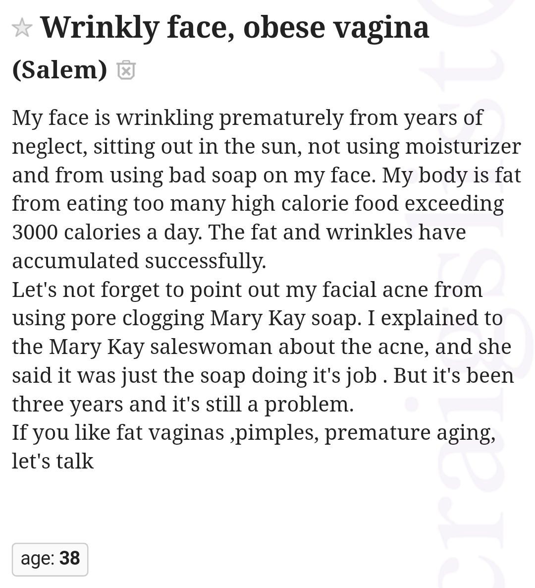 why vagina my wrinkly is
