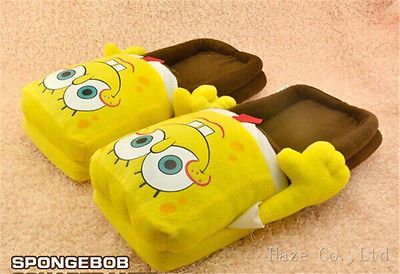 slipper adult bob sponge