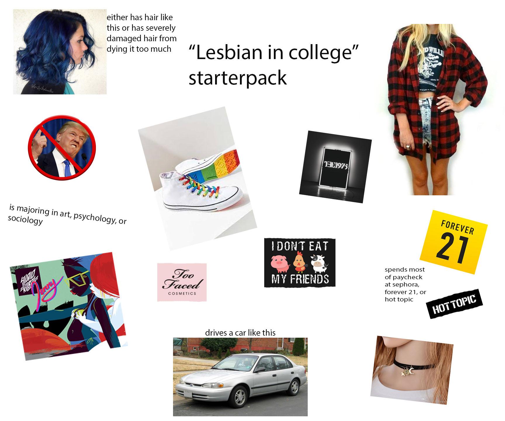 college lesbians my