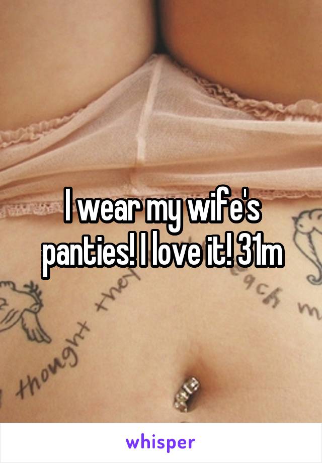 my wifes panties