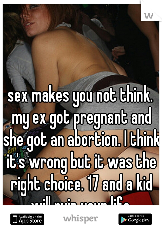 pregnancy sex about ruining is thinking