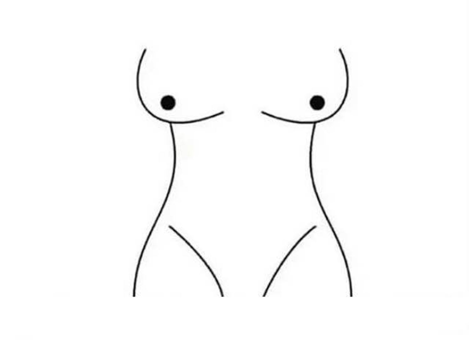 naked woman illusion