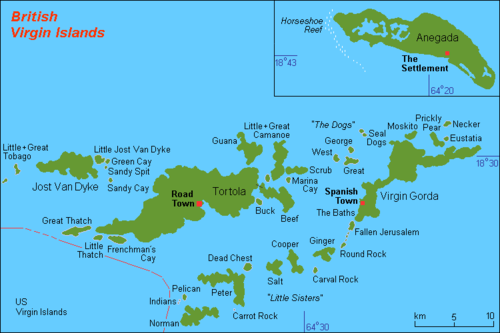 virgin islands british list