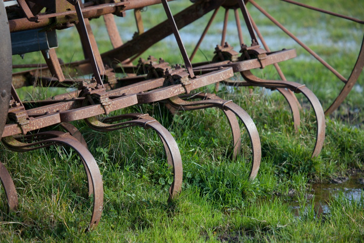 vintage farm machinery impliments
