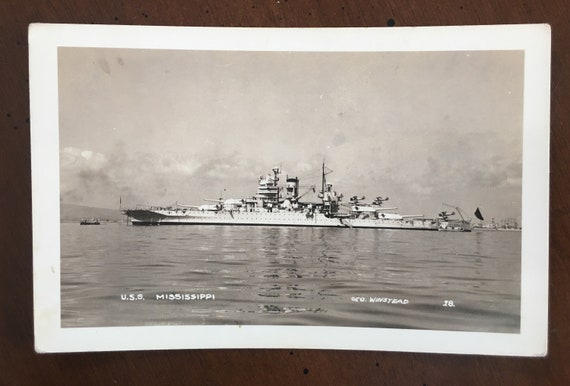 us postcards navy military vintage