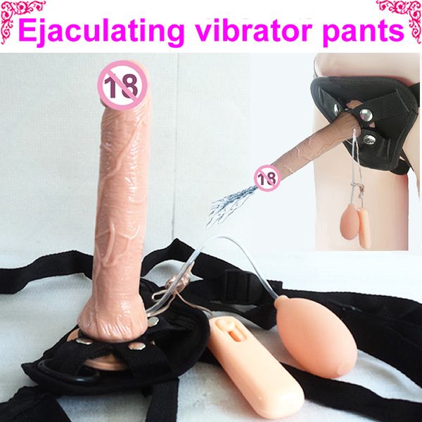 toy ejaculating sex strapon