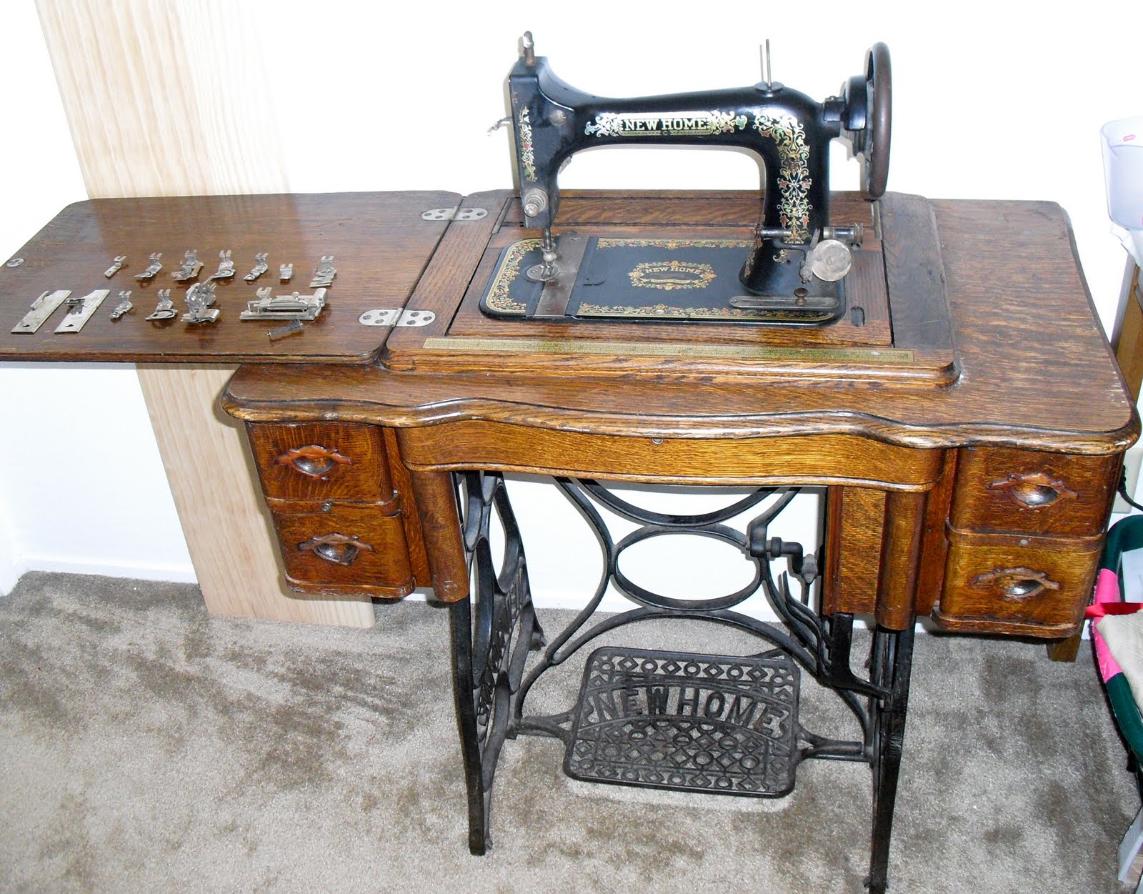 vintage sewing machines new home