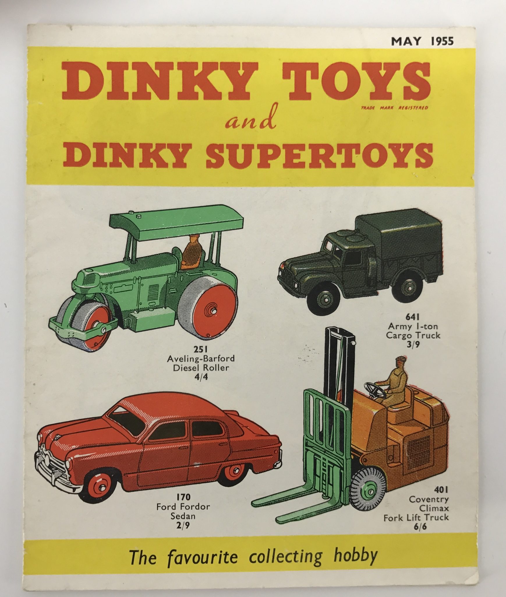 vintage toy list