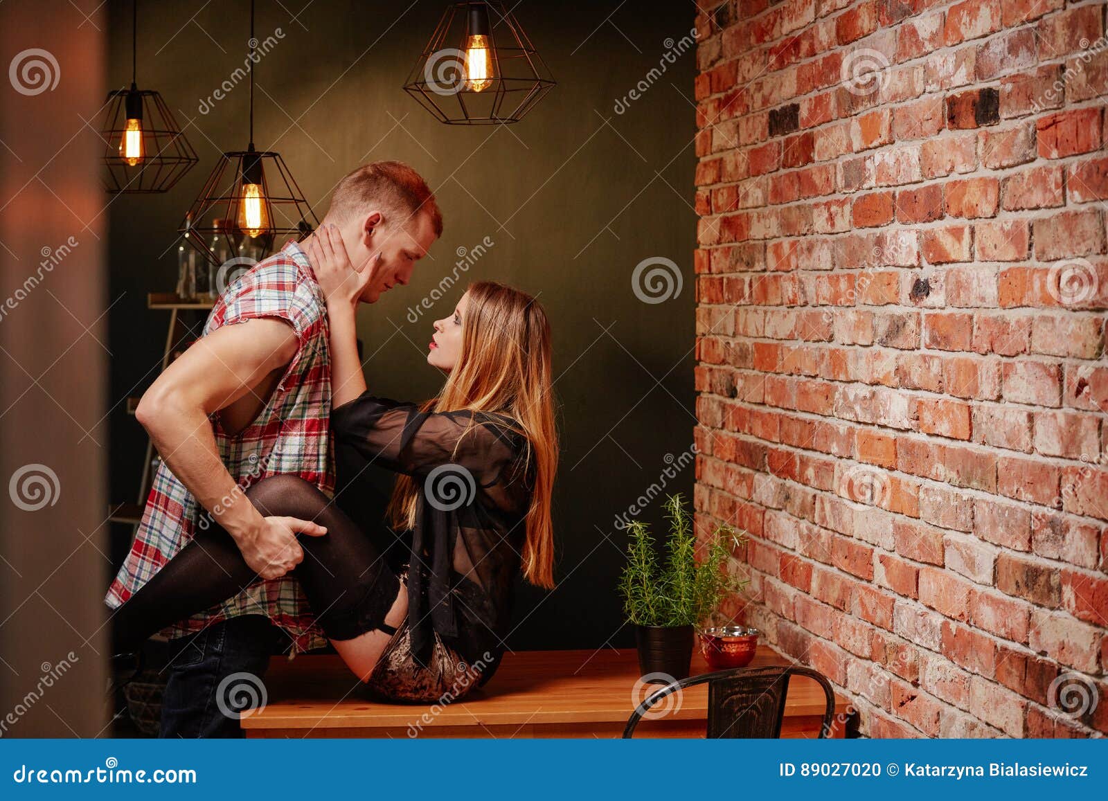 the sex having on table