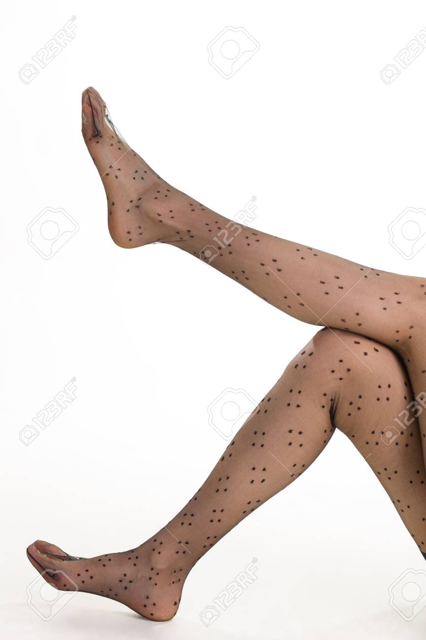 in stocking tights sexy legs