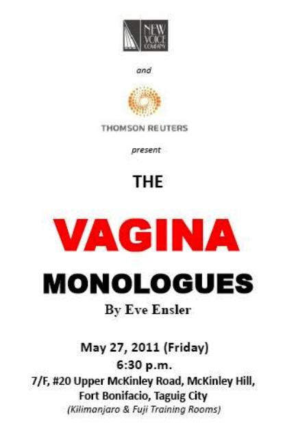 excerpts vagina monologues from the