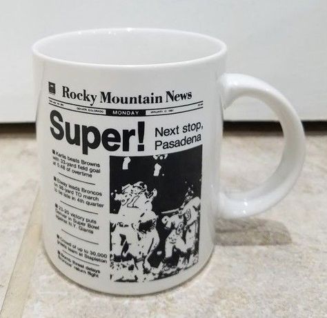 first vintage super mug bowl