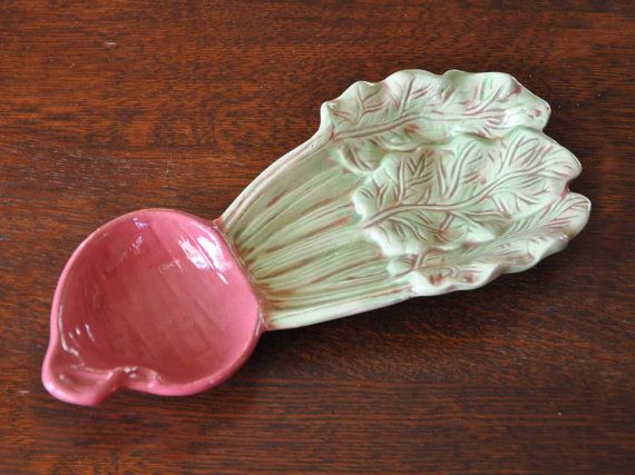 ceramic vintage rest spoon set vegetable