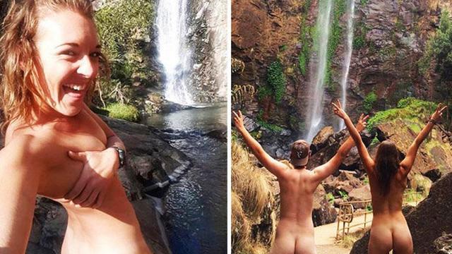 austrila naked waterfall girls