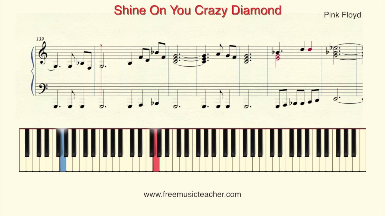 to how piano play diamonds on