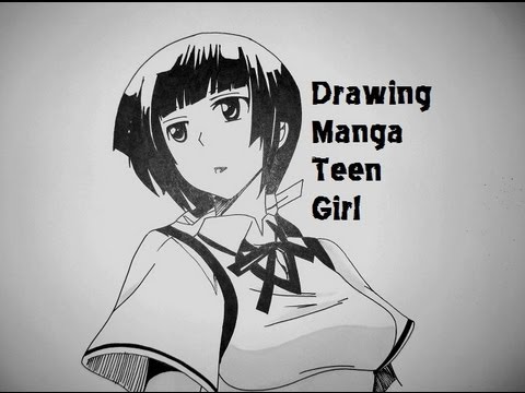 manga teen girl