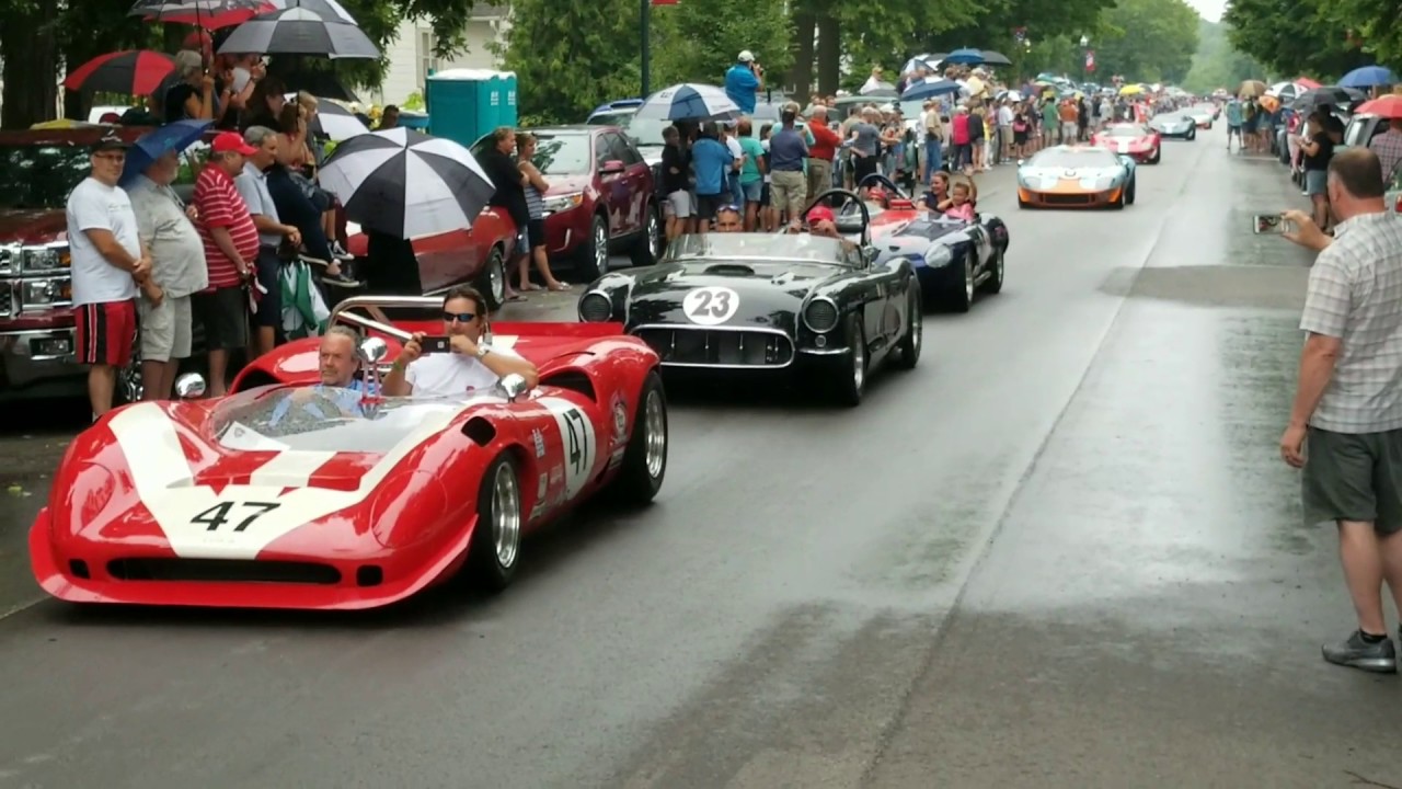 elkhart vintage car lake parade