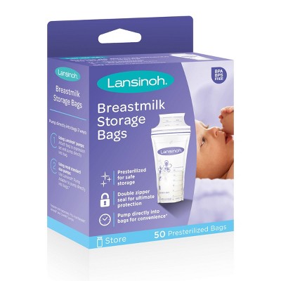 lansinoh storage breast bag milk